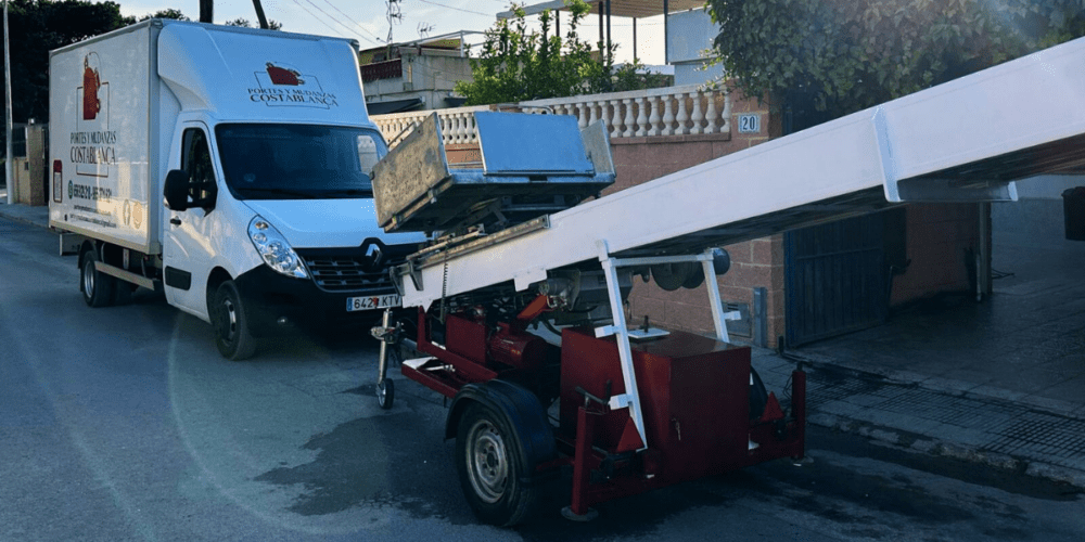 Plataforma para mudanza